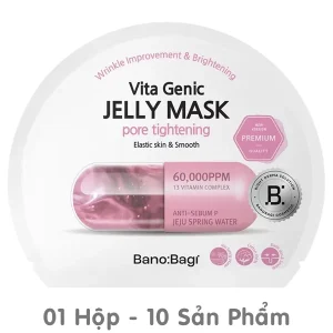 Mặt Nạ Banobagi Vita Genic Jelly Mask Pore Tightening Màu Hồng