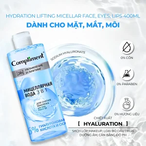 Nước Tẩy Trang Compliment Đa Năng Xanh Đậm 400ml