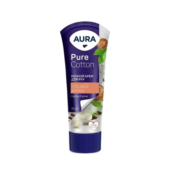 Kem Dưỡng Da Tay Aura Beauty Hand Cream Bông Argan 75ML