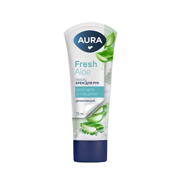 Kem Dưỡng Da Tay Aura Beauty Hand Cream Nha Đam 75ML