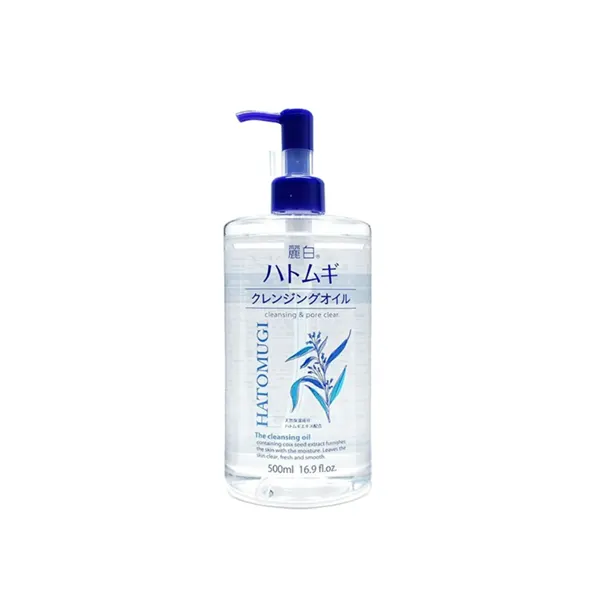Dầu Tẩy Trang Hatomugi Dưỡng Ẩm, Làm Sáng Da 500ml Dầu Tẩy Trang Hatomugi Dưỡng Ẩm, Làm Sáng Da 500ml