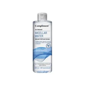 Nước Tẩy Trang Compliment Cho Da Mụn, Trắng Xanh 400ml
