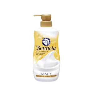Sữa Tắm BOUNCIA Bọt Dưỡng Ẩm Siêu Mịn Vàng 460ml