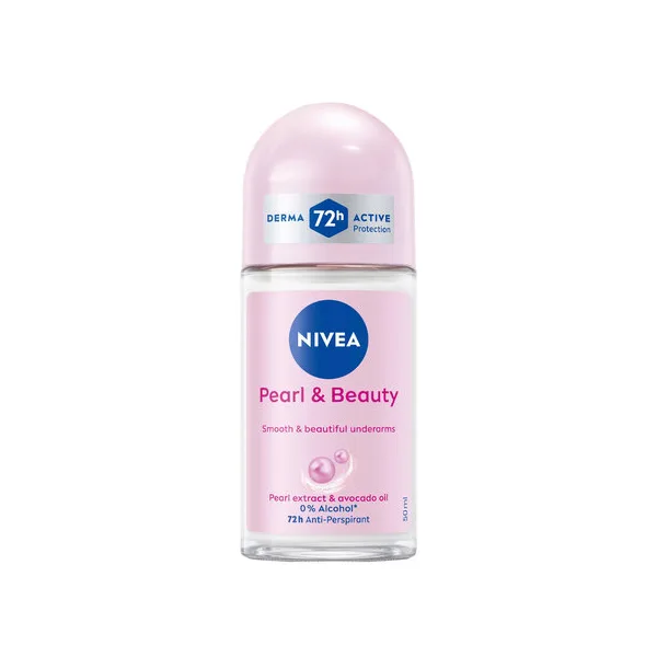 Lăn Khử Mùi Nivea Ngọc Trai Dưỡng Da Sáng Mịn 50ml