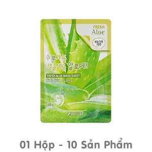 Mặt Nạ Dưỡng Ẩm Da Chiết Xuất Nha Đam 3W Clinic 23ml