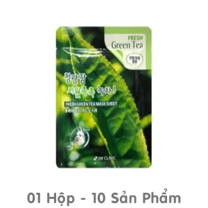 Mặt Nạ Trà Xanh Dưỡng Da 3w Clinic Fresh Green Tea 23ml