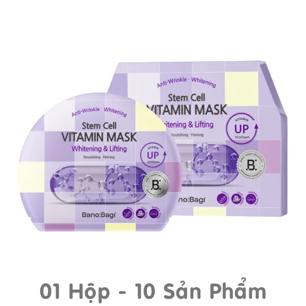 Mặt Nạ Banobagi Dưỡng Sáng, Làm Săn Chắc Da (Tím) 30g Mặt Nạ Banobagi Dưỡng Sáng, Làm Săn Chắc Da (Tím) 30g