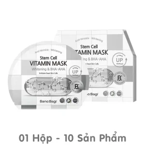 Mặt Nạ Banobagi Làm Sáng Da, Tẩy Tế Bào Chết (Xám) 30g