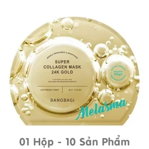 Mặt Nạ Banobagi Super Collagen, Mờ Nám (Vàng) 30g
