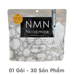 Mặt Nạ Dưỡng Da Biorica NMN Facial Mask 30 Miếng