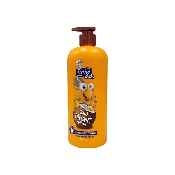 Sữa Tắm Gội Dành Cho Trẻ Em Suave Kids Hương Dừa 700ml