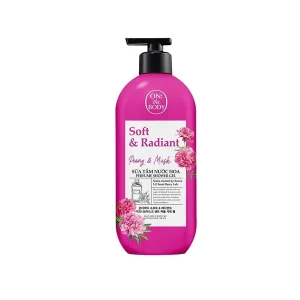 Sữa Tắm Nước Hoa On The Body Soft & Radiant Hồng 500ml
