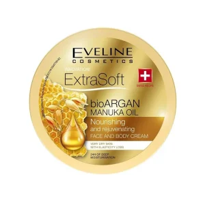 Kem Dưỡng Da Mặt Và Cơ Thể Eveline Extra Bio Argan Manuka Oil 175ml